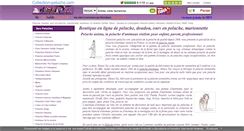 Desktop Screenshot of collection-peluche.com